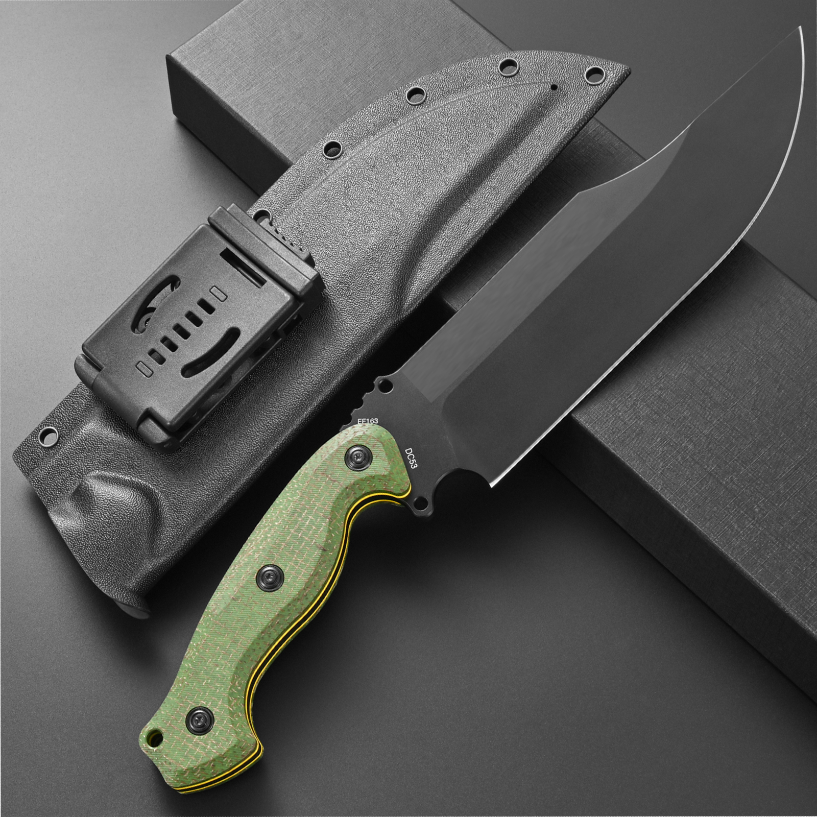 Eafengrow EF163 Fixed Blade Kn - Bushcraft Knife Fixed บทวิจารณ์และราคา