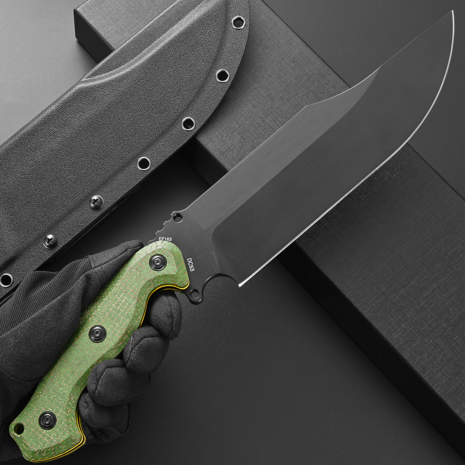 Eafengrow EF163 Fixed Blade Kn - Bushcraft Knife Fixed บทวิจารณ์และราคา