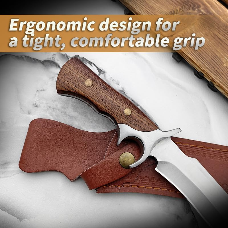 Outdoor Pocket knife M390 stee - Bushcraft Knife Fixed บทวิจารณ์และราคา