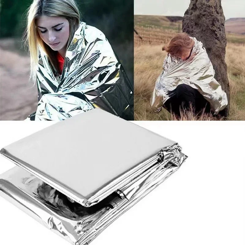 160*210cm 3 PCS Emergency Myra - Survival Blanket Reflective บทวิจารณ์และราคา