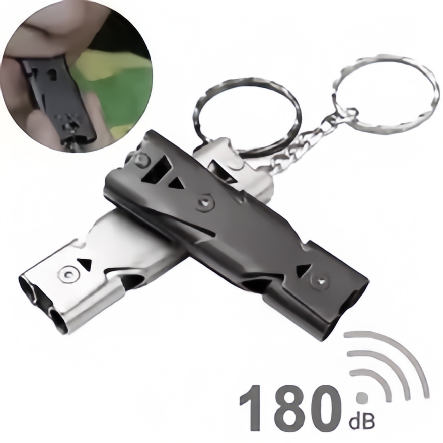 Survival Whistle Keychain–High - Emergency Whistle Loud บทวิจารณ์และราคา