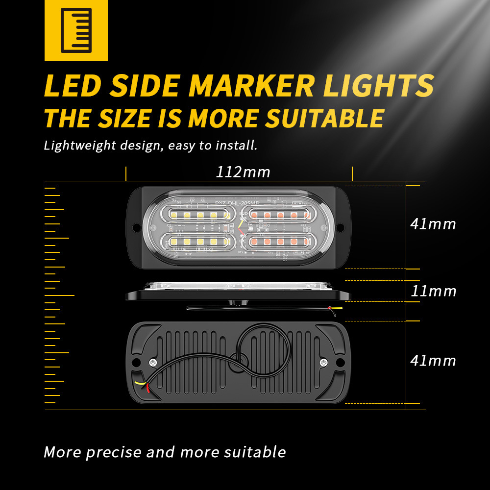 1pcs Led Strobe Warning Light  - Sos Light Strobe บทวิจารณ์และราคา
