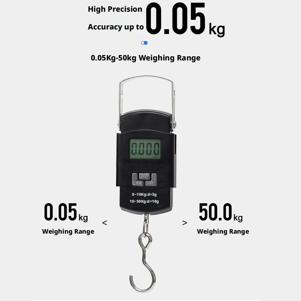 50kg/10g Portable LCD Electron - Fishing Kit Compact บทวิจารณ์และราคา