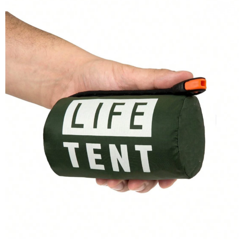2 Person Reusable Mylar Tube E - Emergency Mylar Tent บทวิจารณ์และราคา