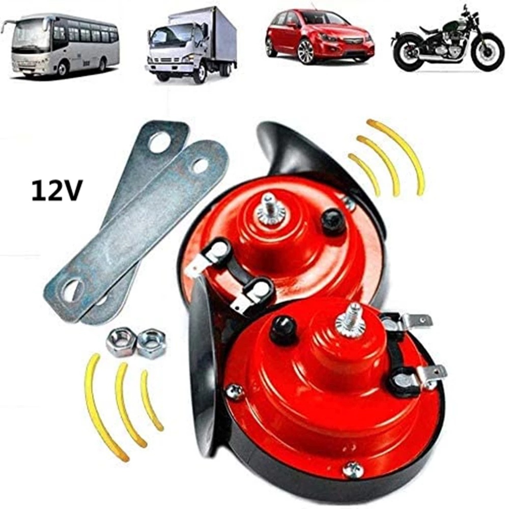 12V Super Loud Car 300DB Dual  - Emergency Whistle Loud บทวิจารณ์และราคา