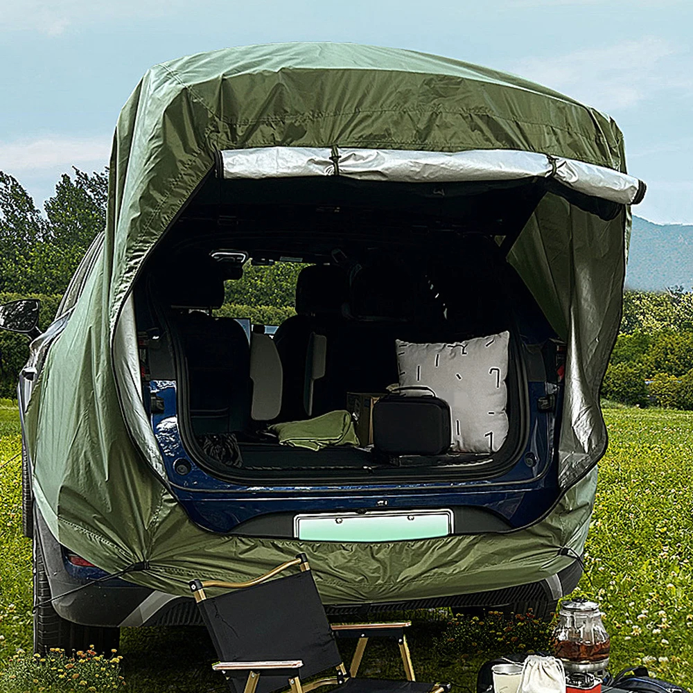 Outdoor Car Rear Extension Ten - Emergency Mylar Tent บทวิจารณ์และราคา