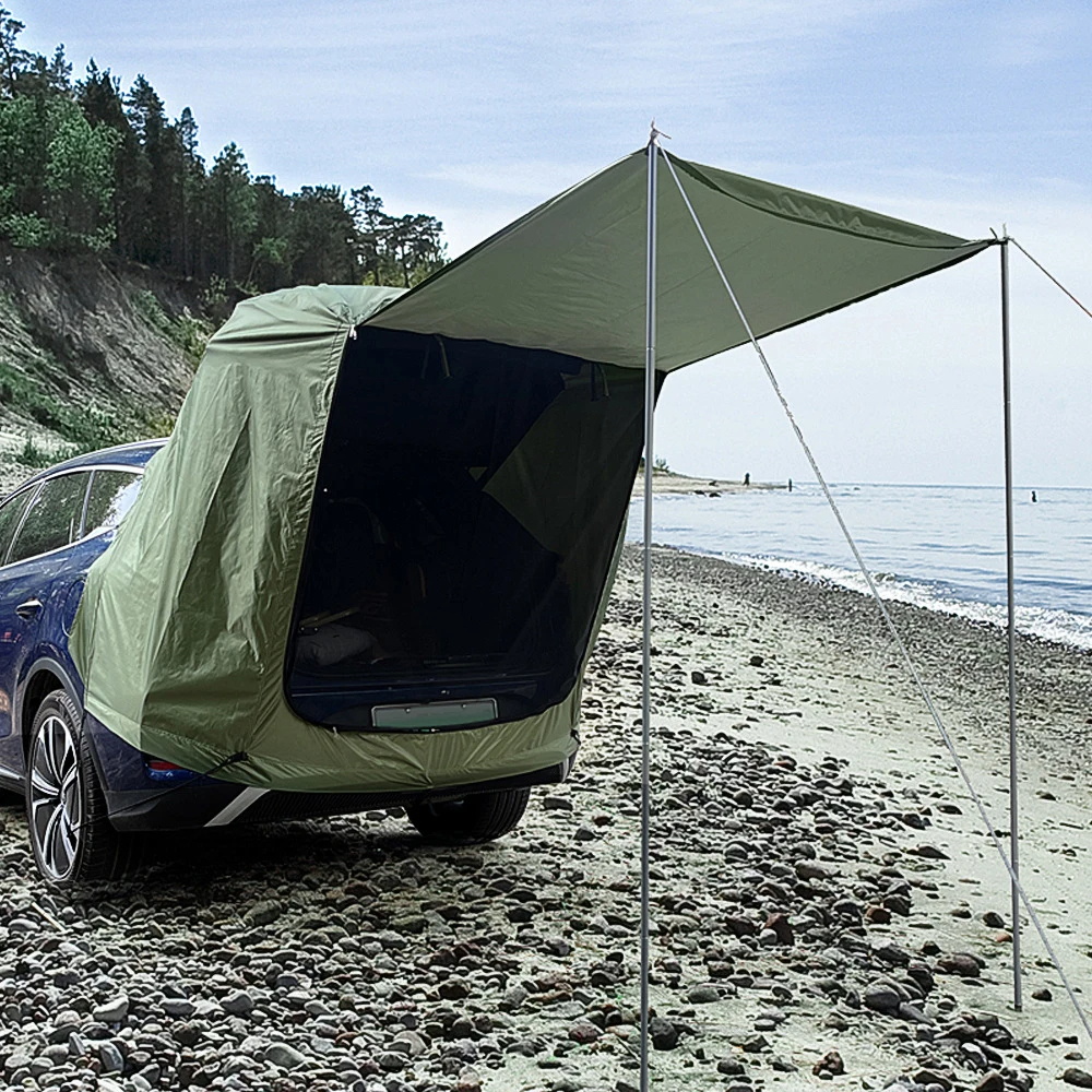 Outdoor Car Rear Extension Ten - Emergency Mylar Tent บทวิจารณ์และราคา