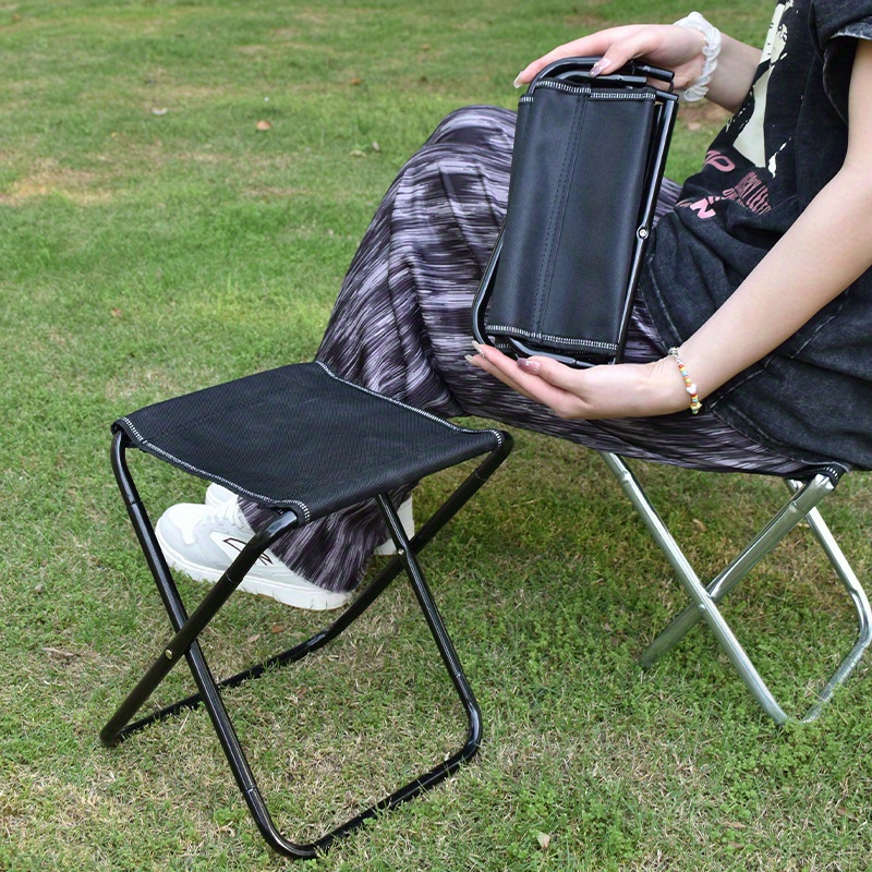 Portable Folding Camping Chair - Fishing Kit Compact บทวิจารณ์และราคา