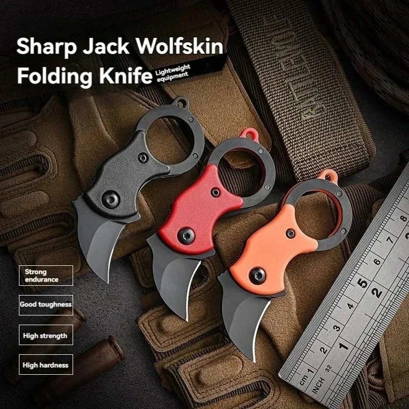 Mini Keychain Pocket Knife Sta - Bushcraft Knife Fixed บทวิจารณ์และราคา