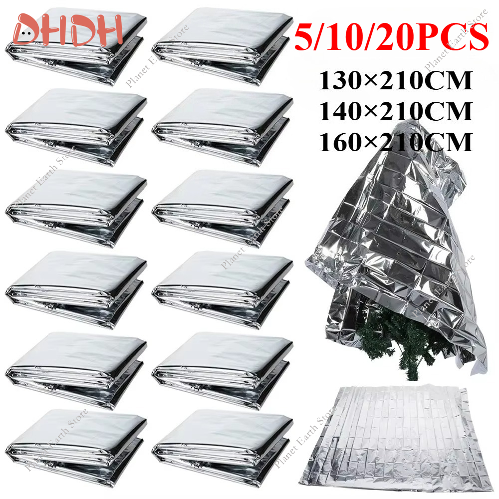 Emergency Thermal Blanket 5/10 - Survival Blanket Reflective บทวิจารณ์และราคา