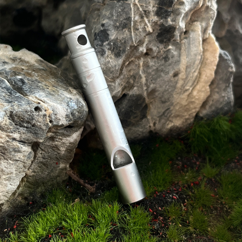 Titanium Alloy Survival Whistl - Emergency Whistle Loud บทวิจารณ์และราคา