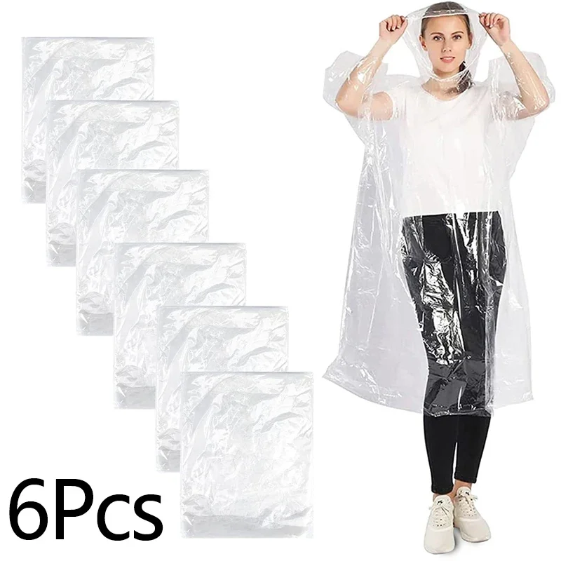 Disposable Waterproof Raincoat - Emergency Poncho Rain บทวิจารณ์และราคา