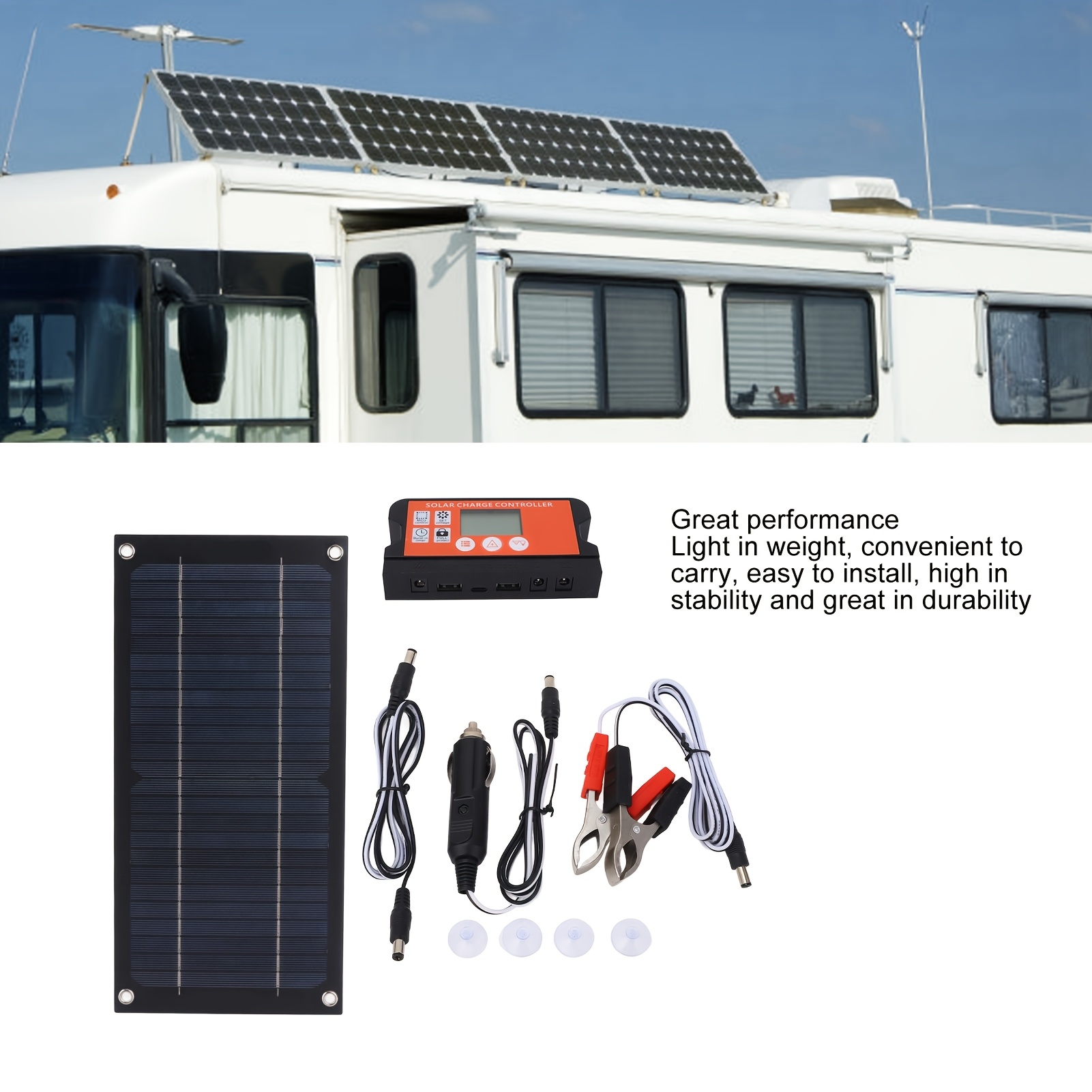 2026 New 18V 100A Solar Panel  - Solar Emergency Charger บทวิจารณ์และราคา