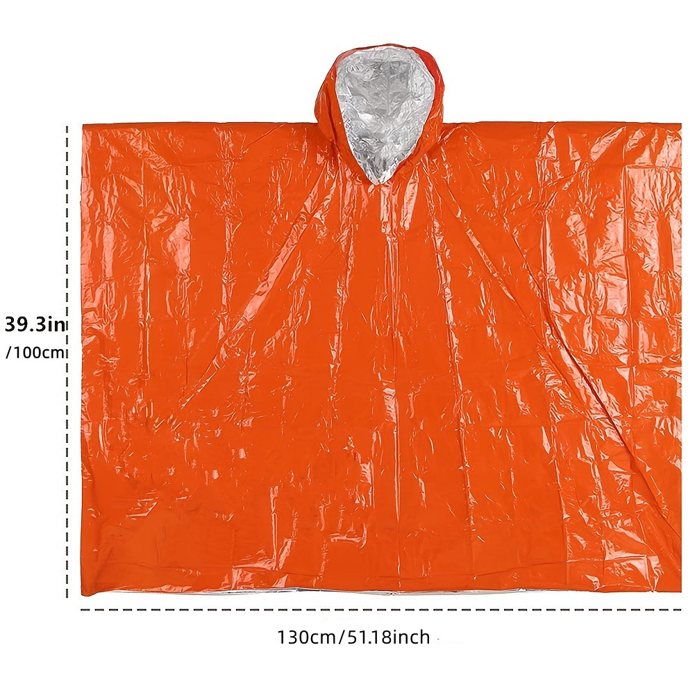 LIFE Emergency Survival Poncho - Survival Blanket Reflective บทวิจารณ์และราคา