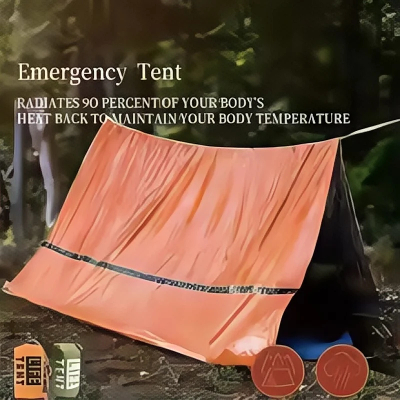 2 Person Emergency Survival Sh - Emergency Mylar Tent บทวิจารณ์และราคา
