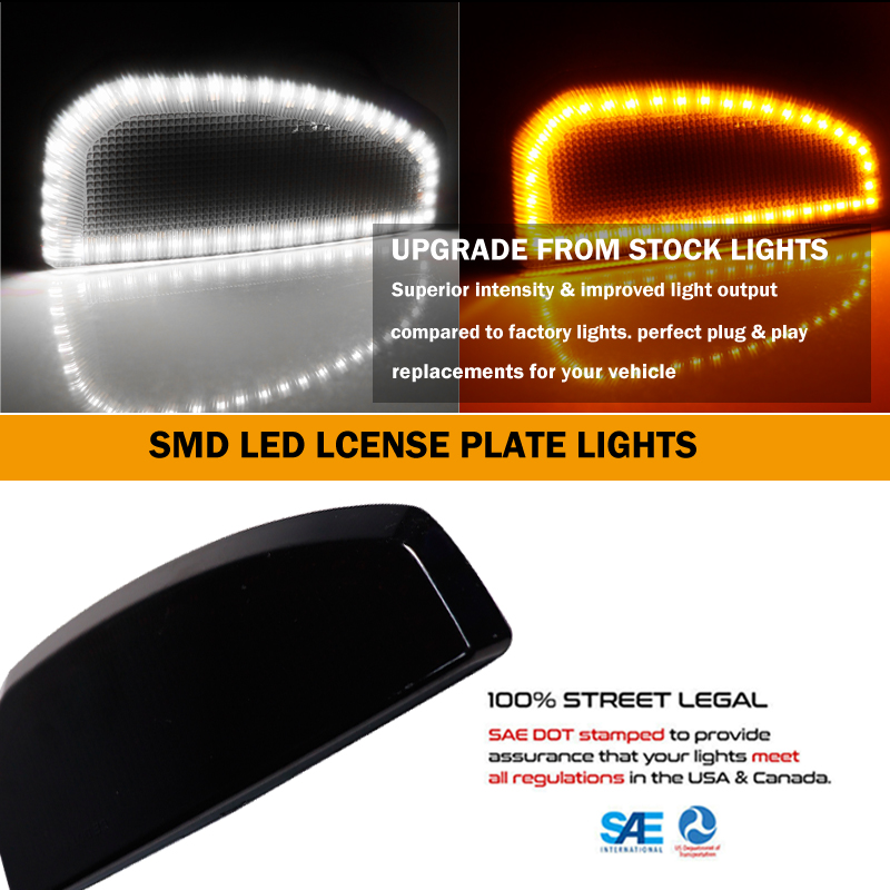 2pcs Switchback LED Side Mirro - Signal Panel Orange บทวิจารณ์และราคา