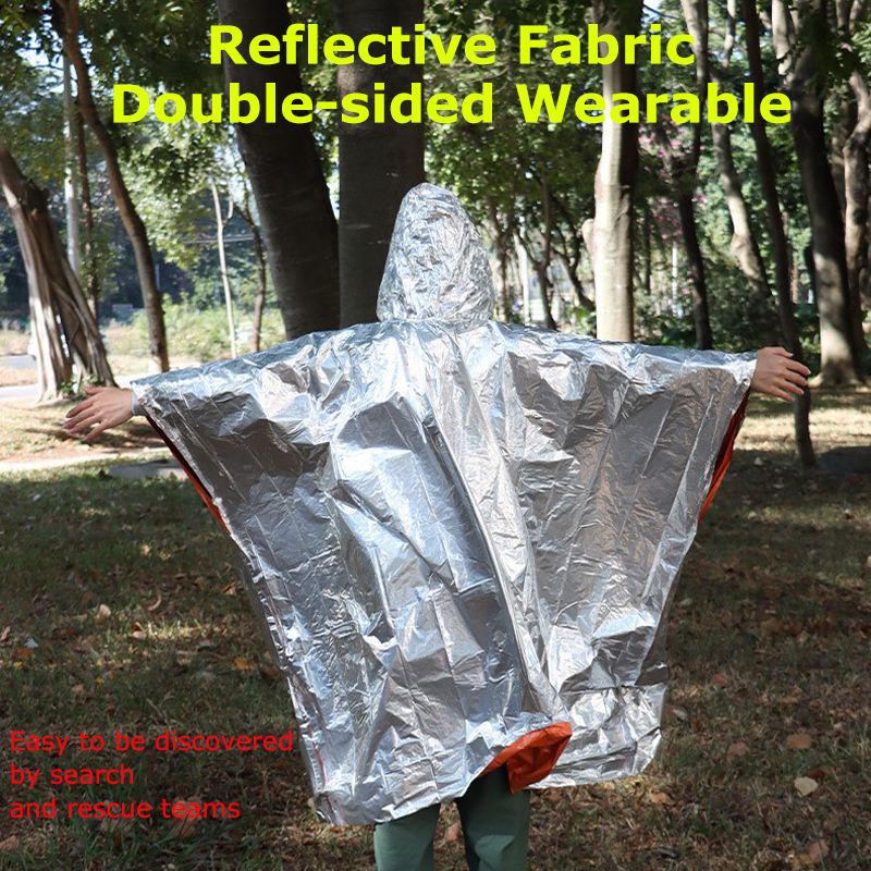 Multifunctional Emergency Rain - Emergency Poncho Rain บทวิจารณ์และราคา
