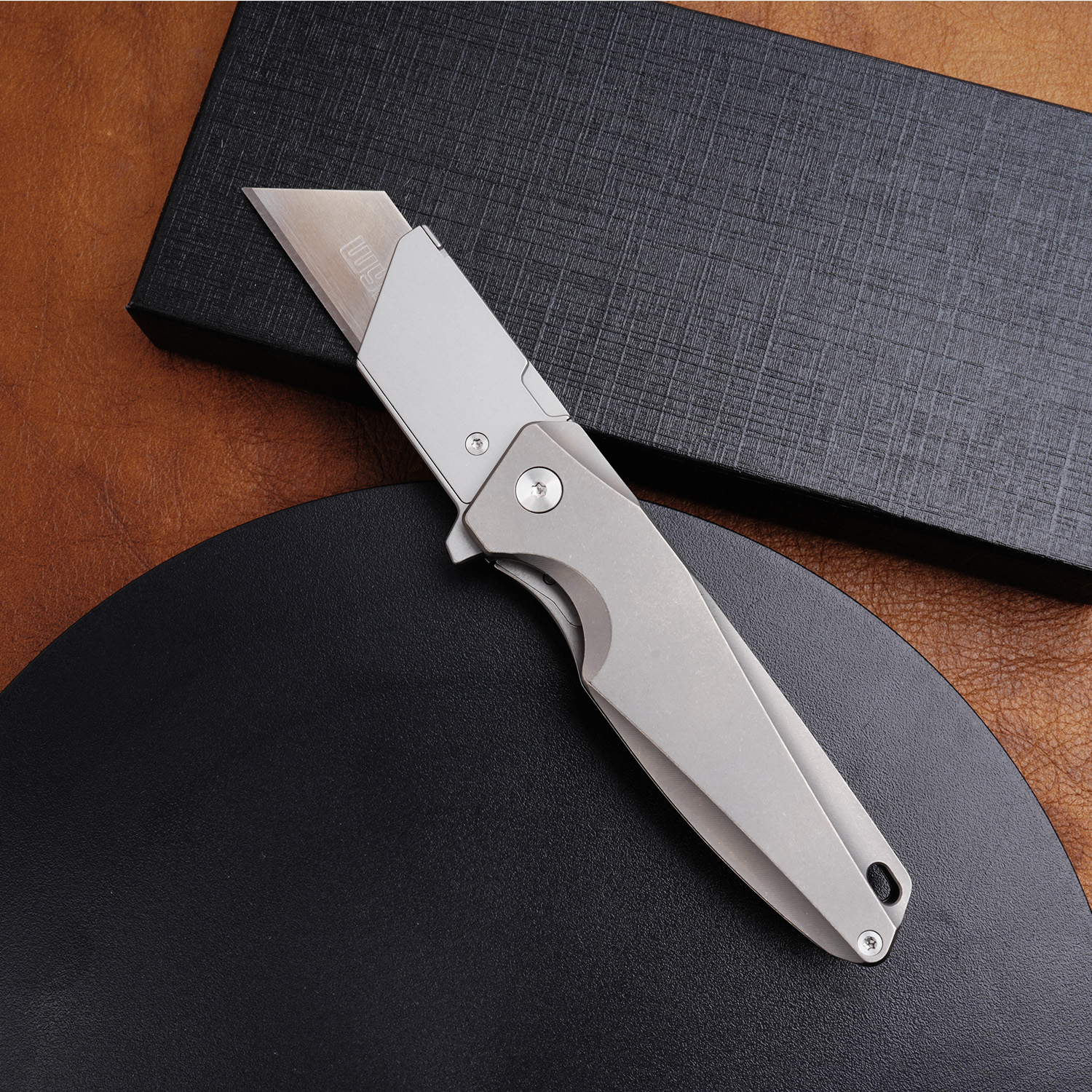  Titanium Alloy Utility Knife - Bushcraft Knife Fixed บทวิจารณ์และราคา
