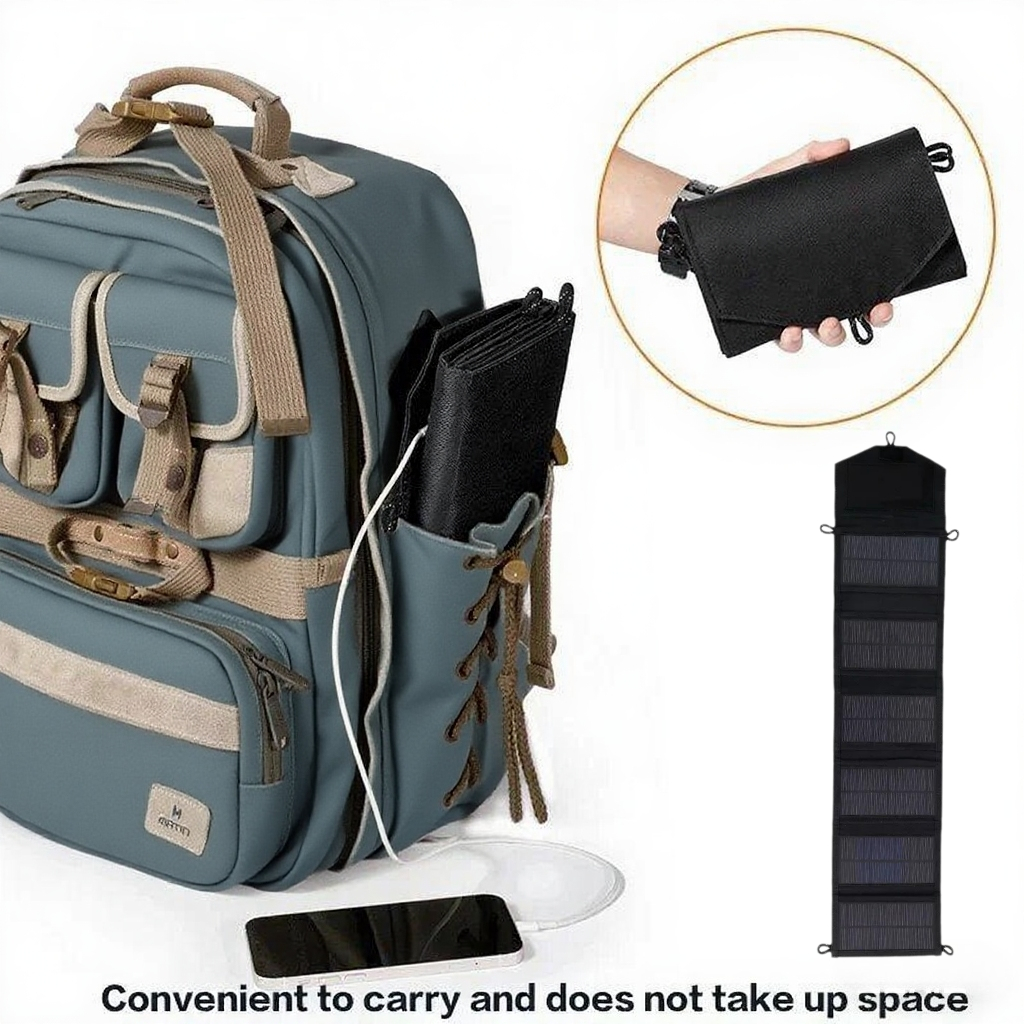 Backpack Pocket Carry Portable - Solar Emergency Charger บทวิจารณ์และราคา
