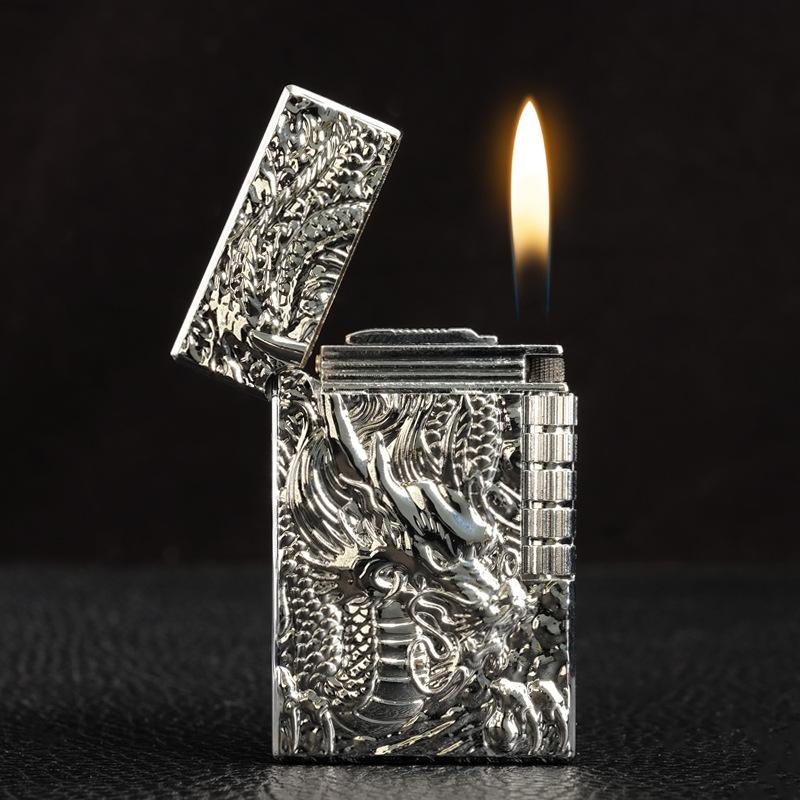 Dragon Gas Lighter Grinding Je - Fire Starting Kit บทวิจารณ์และราคา