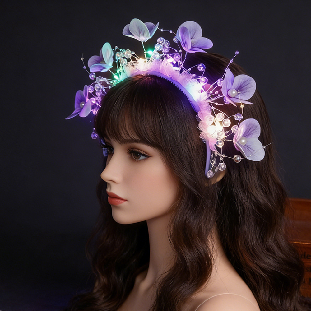 Glowing Flower Butterfly Headb - Sos Light Strobe บทวิจารณ์และราคา