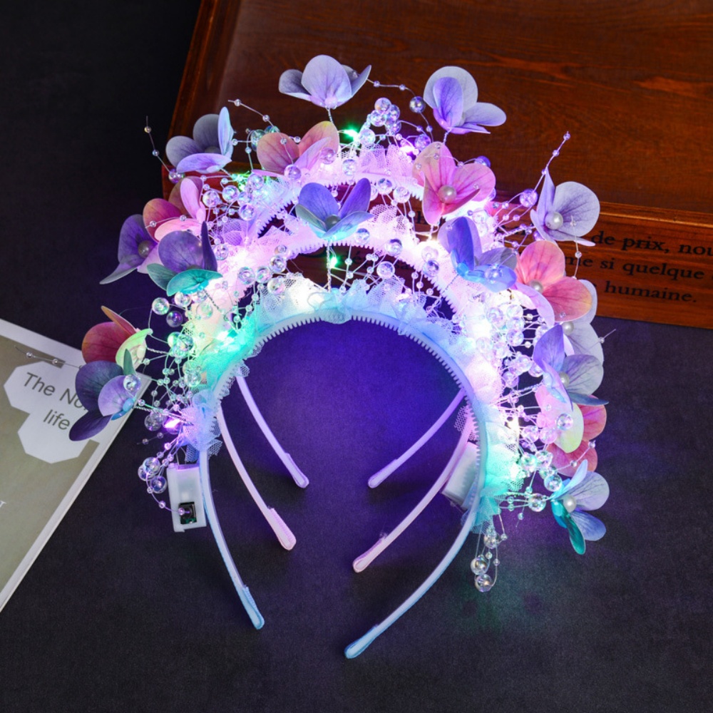 Glowing Flower Butterfly Headb - Sos Light Strobe บทวิจารณ์และราคา