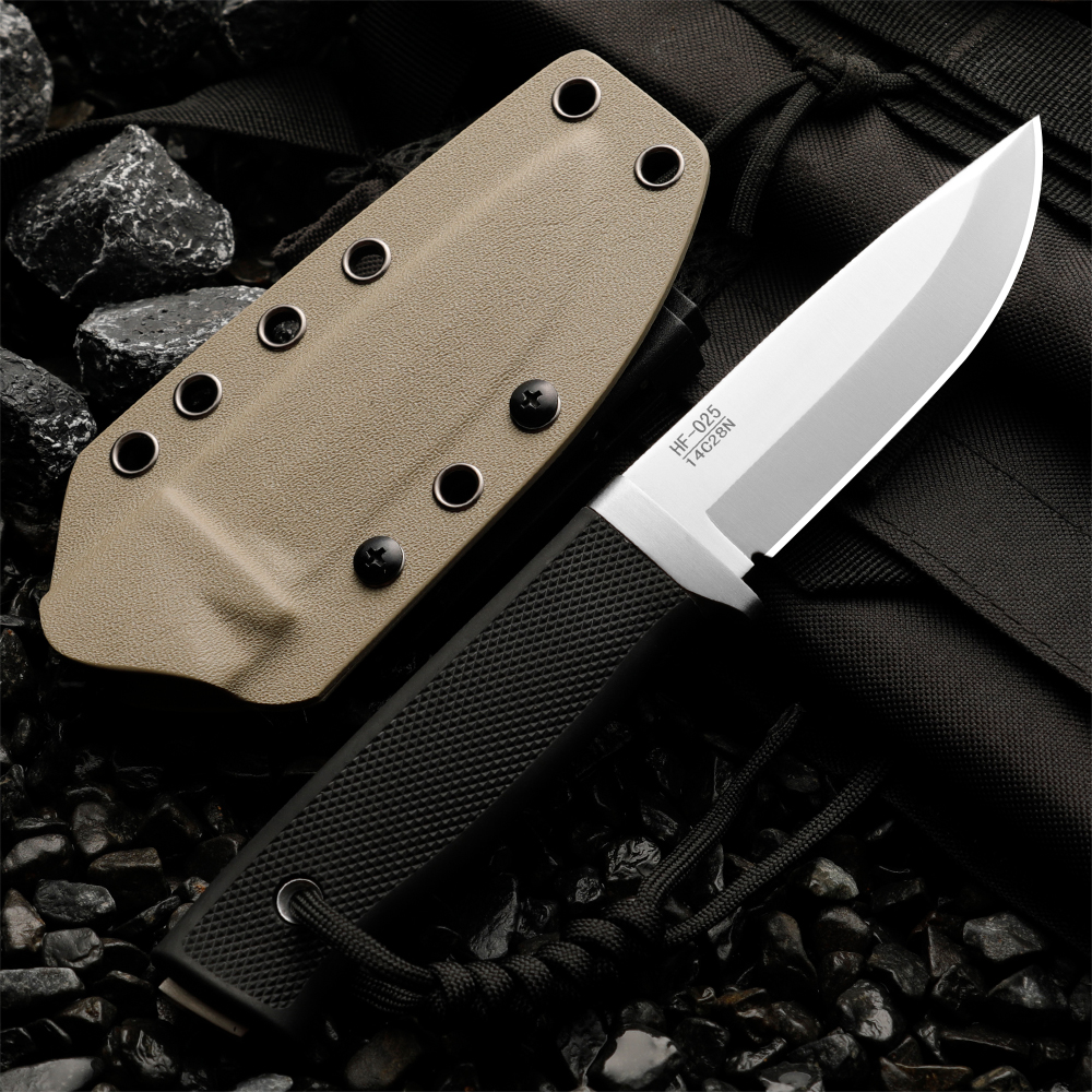 High-quality steel fixed blade - Bushcraft Knife Fixed บทวิจารณ์และราคา