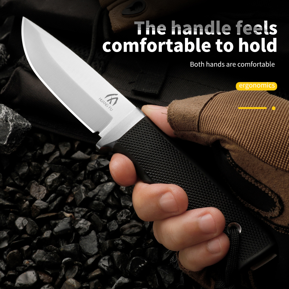 High-quality steel fixed blade - Bushcraft Knife Fixed บทวิจารณ์และราคา