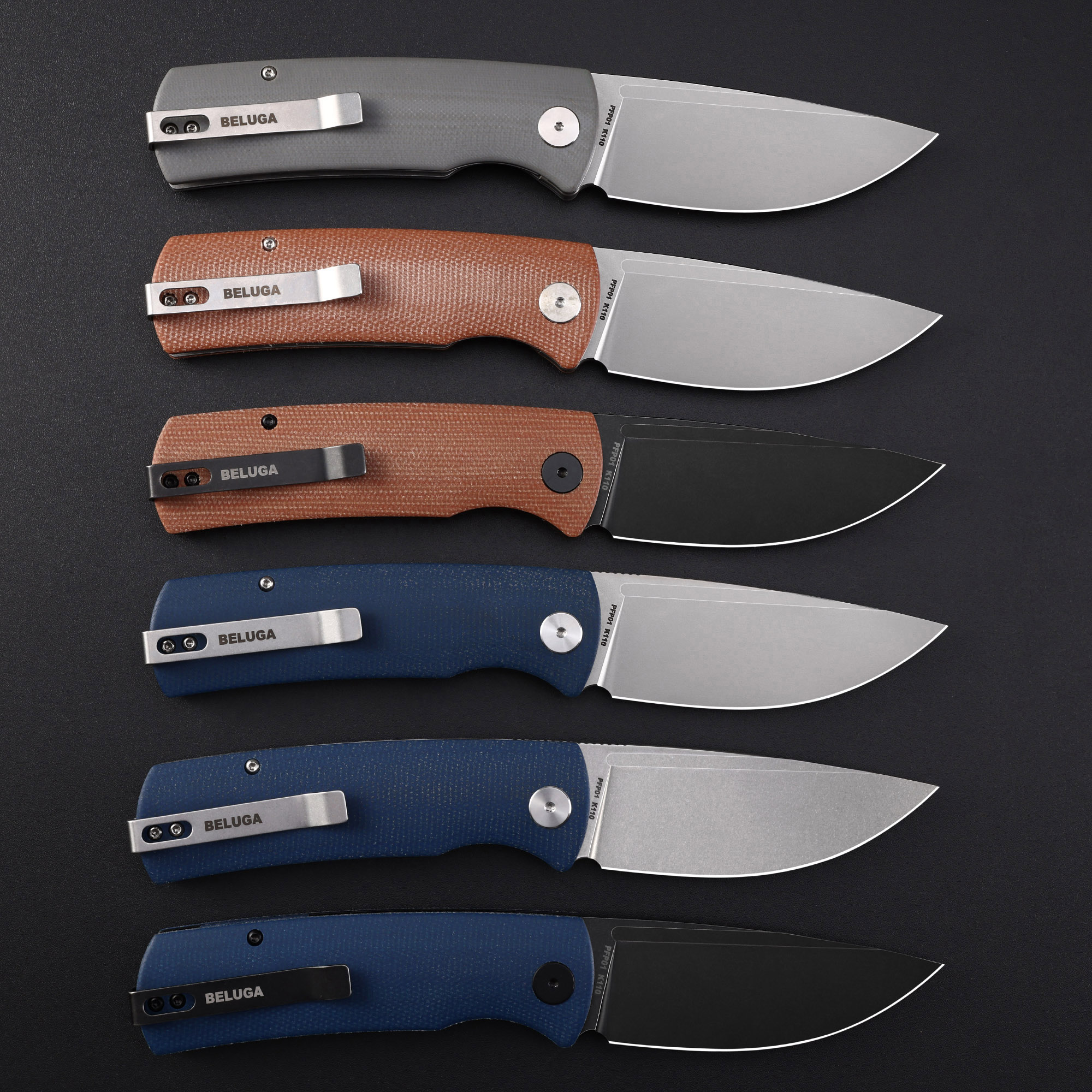Petrified Fish Beluga PFP01 Qu - Bushcraft Knife Fixed บทวิจารณ์และราคา