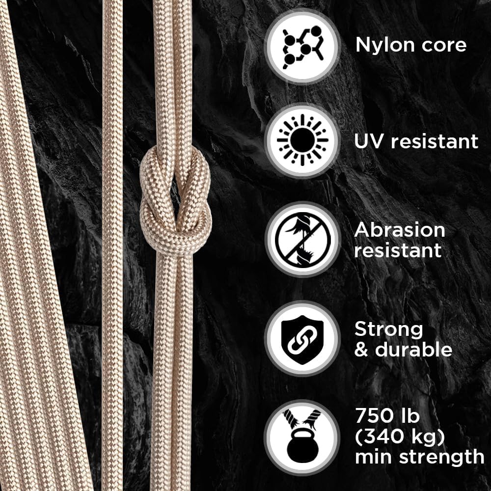 750 lb Paracord Rope - 1000Ft/ - Para Cord 1000Ft บทวิจารณ์และราคา