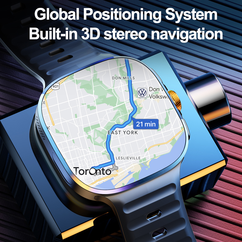 New Large Screen Smartwatch 4G - Compass Lensatic บทวิจารณ์และราคา