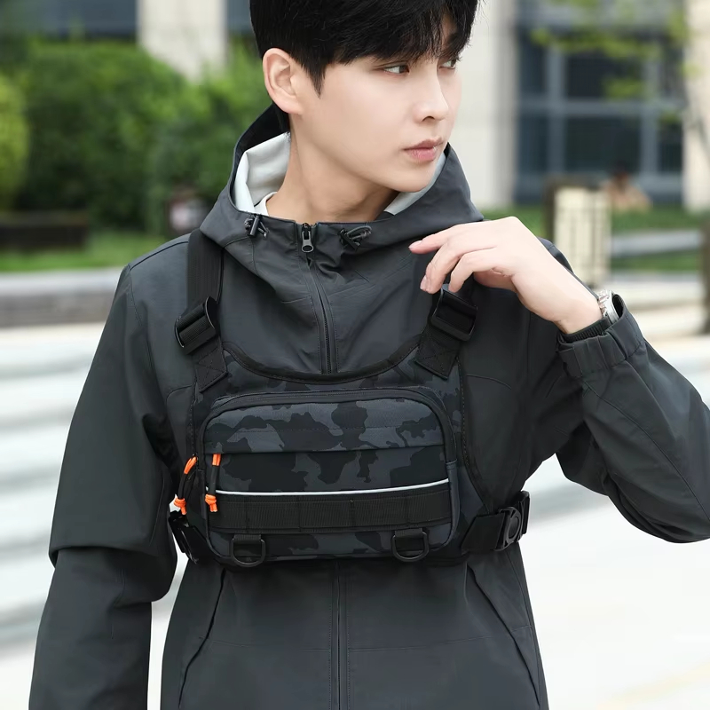 Cycling Front Chest Vest Tacti - Fishing Kit Compact บทวิจารณ์และราคา