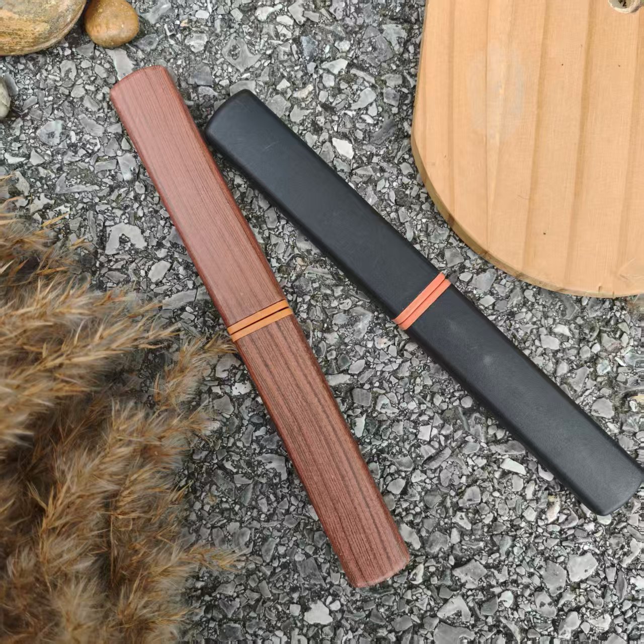 Dragon Phoenix Twin Blades Fol - Bushcraft Knife Fixed บทวิจารณ์และราคา