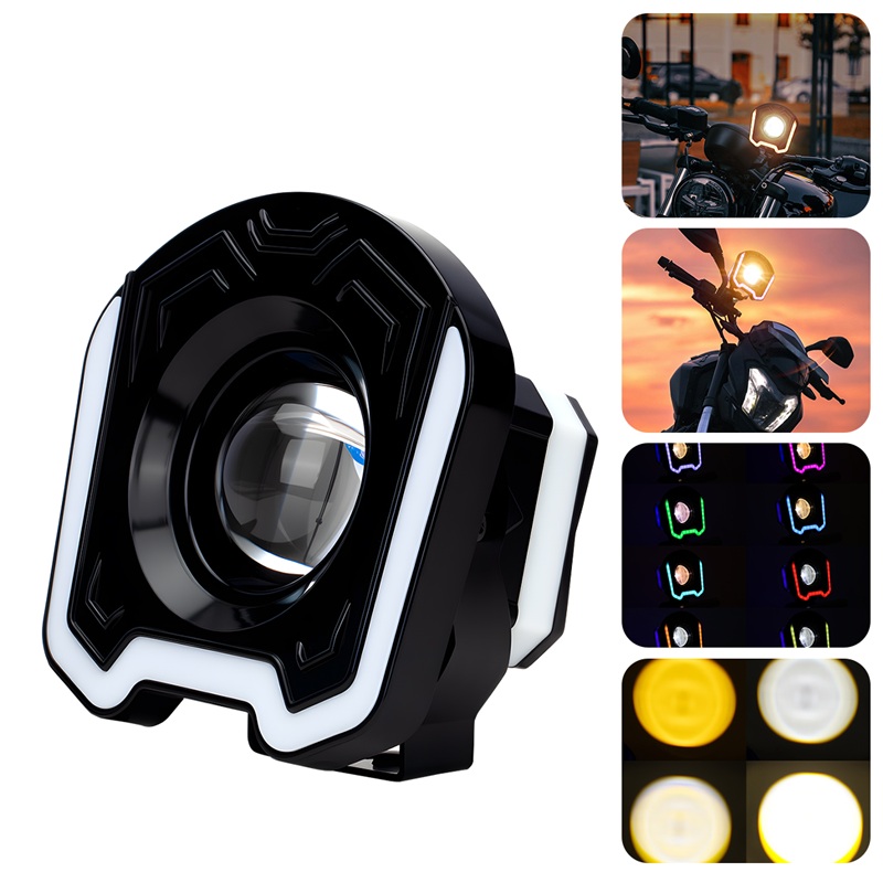 4inch Motorcycle LED Spotlight - Sos Light Strobe บทวิจารณ์และราคา