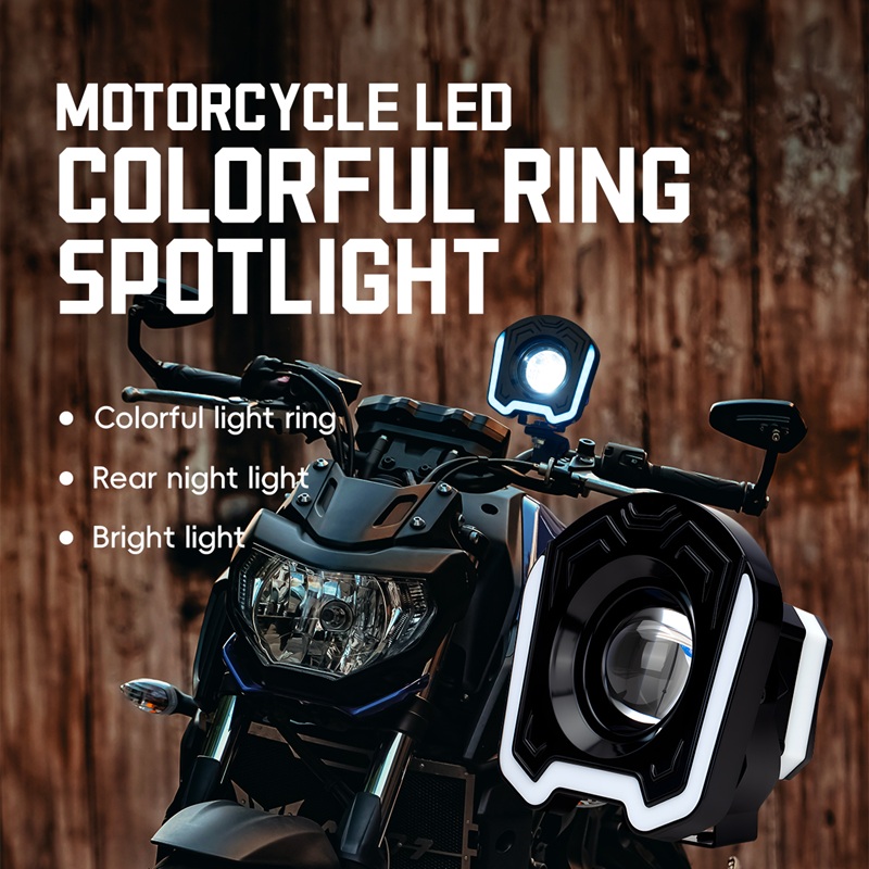 4inch Motorcycle LED Spotlight - Sos Light Strobe บทวิจารณ์และราคา