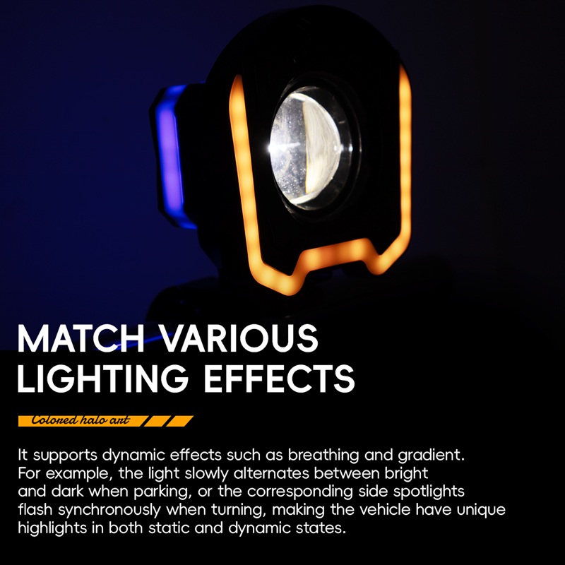 4inch Motorcycle LED Spotlight - Sos Light Strobe บทวิจารณ์และราคา