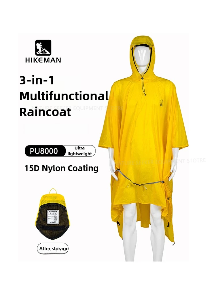 15D/210T Raincoat Waterproof R - Emergency Poncho Rain บทวิจารณ์และราคา